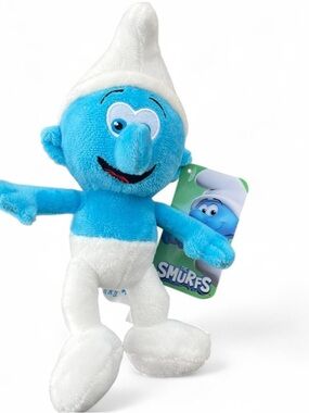 The Smurfs Plush Doll - Blue and White Smurf